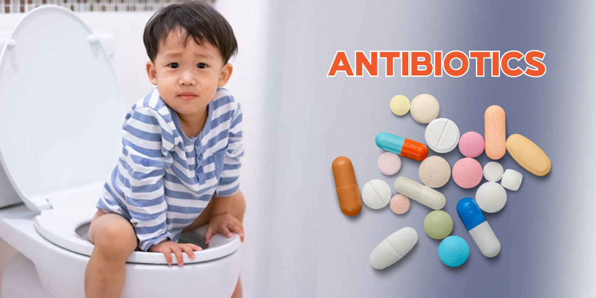 Trẻ bị tiêu chảy do uống kháng sinh - Làm thế nào để điều trị?